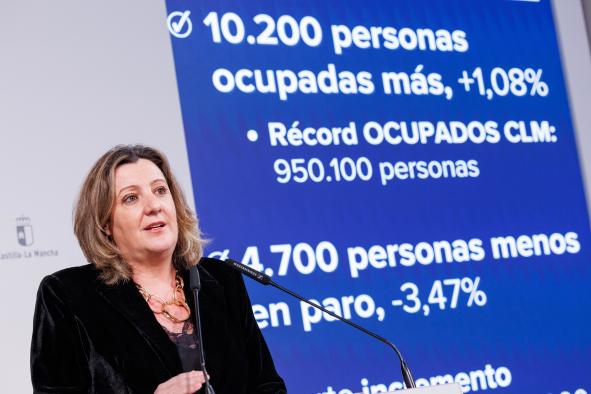 consejera de Economía, Empresas y Empleo, Patricia Franco