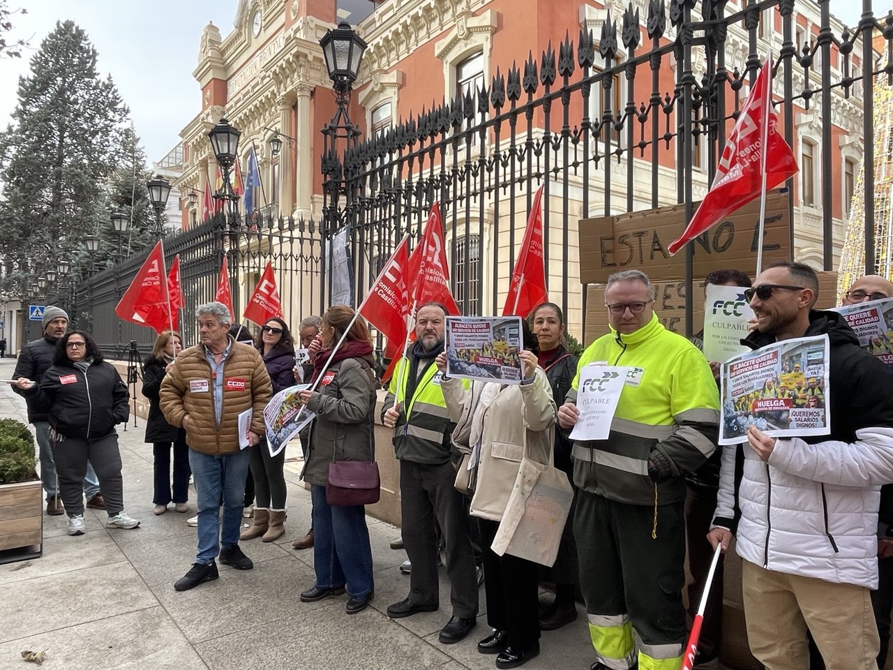 huelga servicio recogida de envases