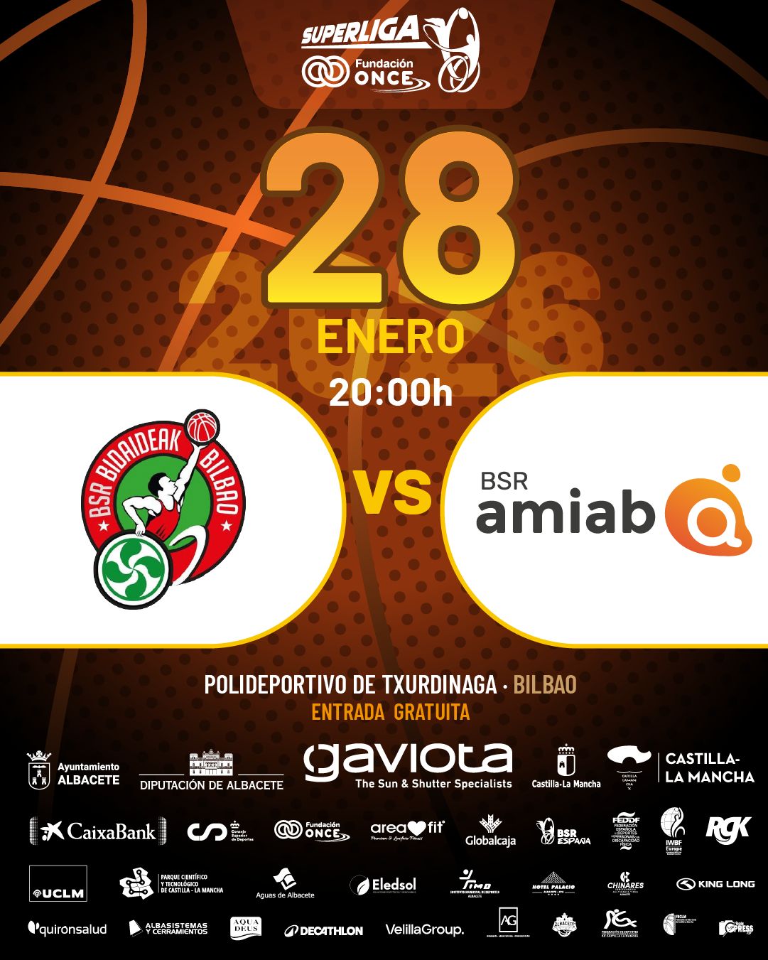 ornada 08 Bidaideak Bilbao-BSR amiab 28 Enero