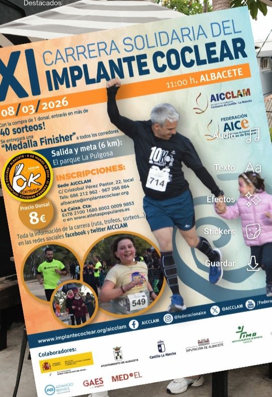 XI CARRERA SOLIDARIA DEL IMPLANTE COCLEAR