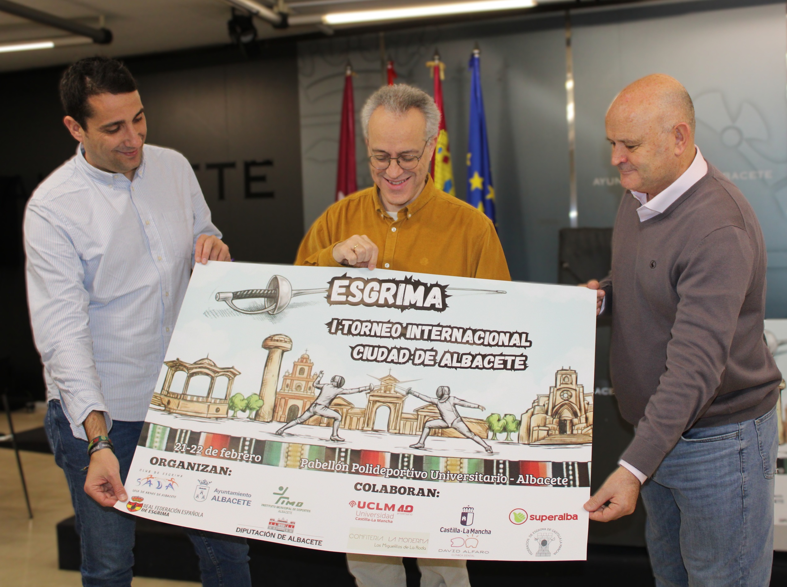 Foto.Presentación I Campeonato Internacional de Esgrima (1)