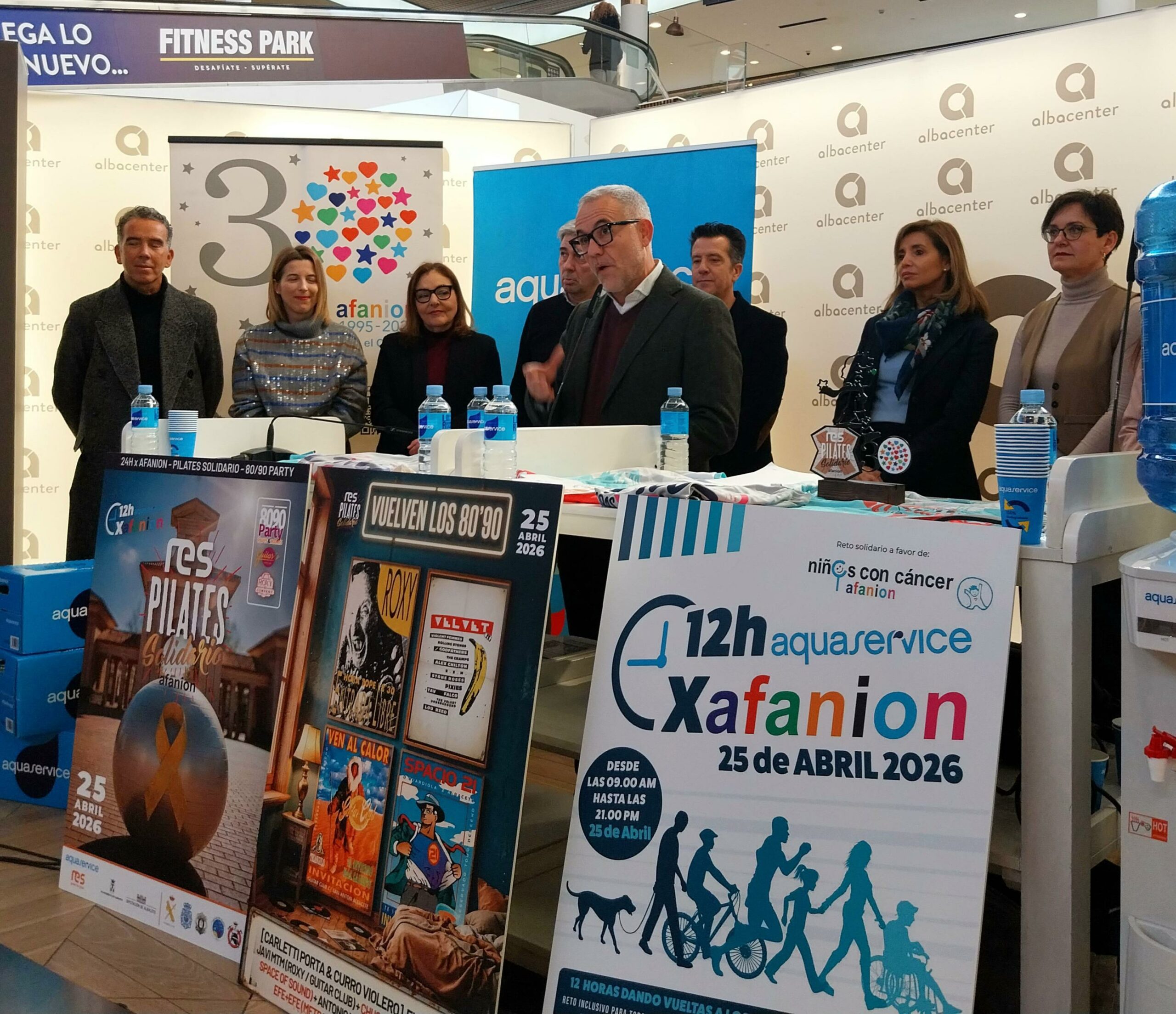 Pilates Solidario y las 12 horas afanion