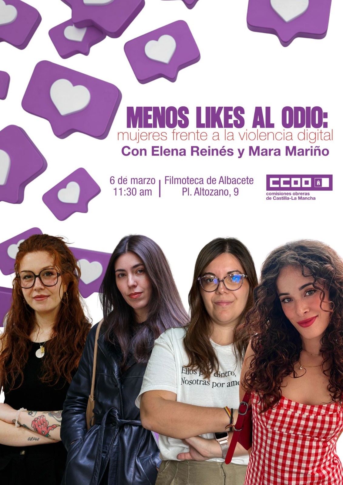 CCOO acto del 8 de Marzo