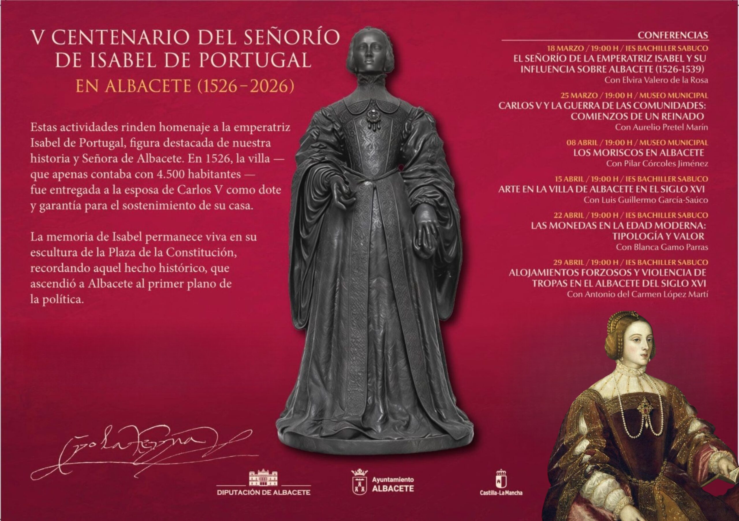 CICLO DE CONFERENCIAS ISABEL DE PORTUGAL