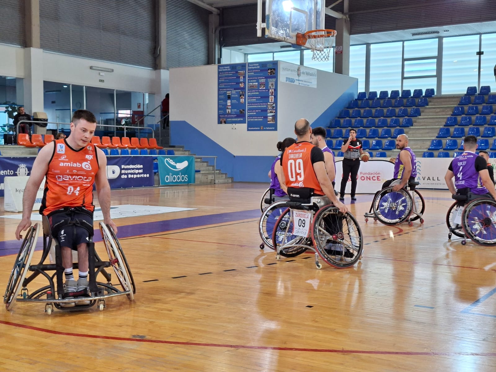 FOTO PARTIDO AMIAB AB - VALLADOLID BSR