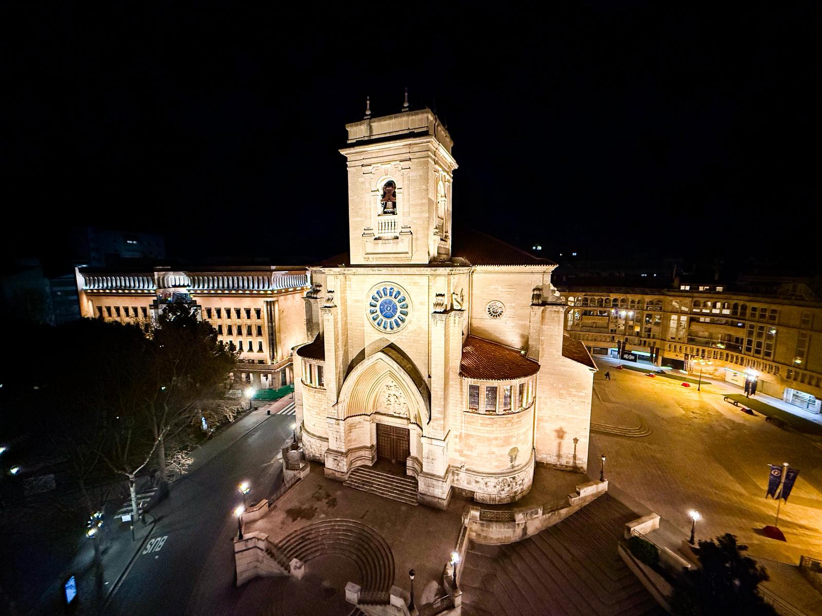 Foto Inauguración nueva iluminación Catedral de Albacete (14)