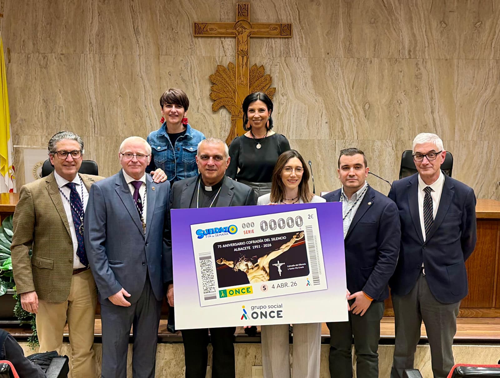 Foto Presentación cupón ONCE Santísimo Cristo de Consuelo (1)