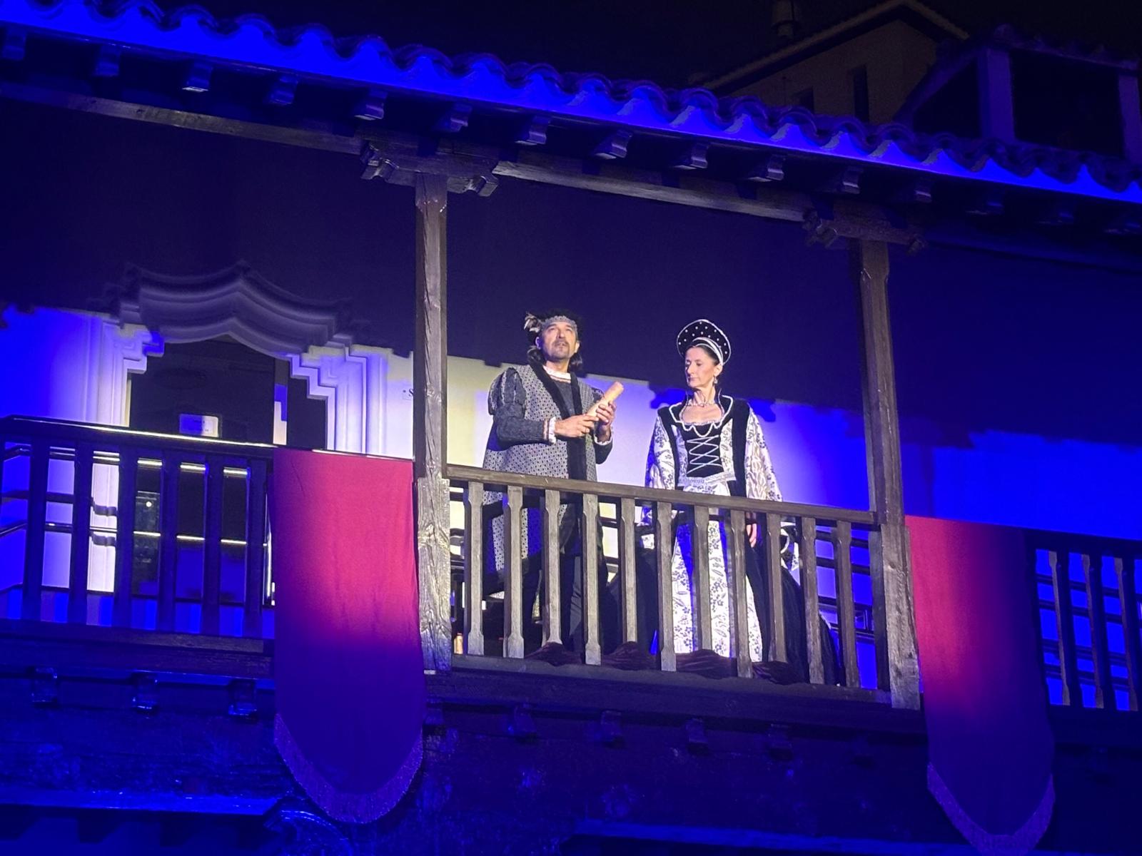 Foto.Teatralización toma de posesión Isabel de Portugal (2)