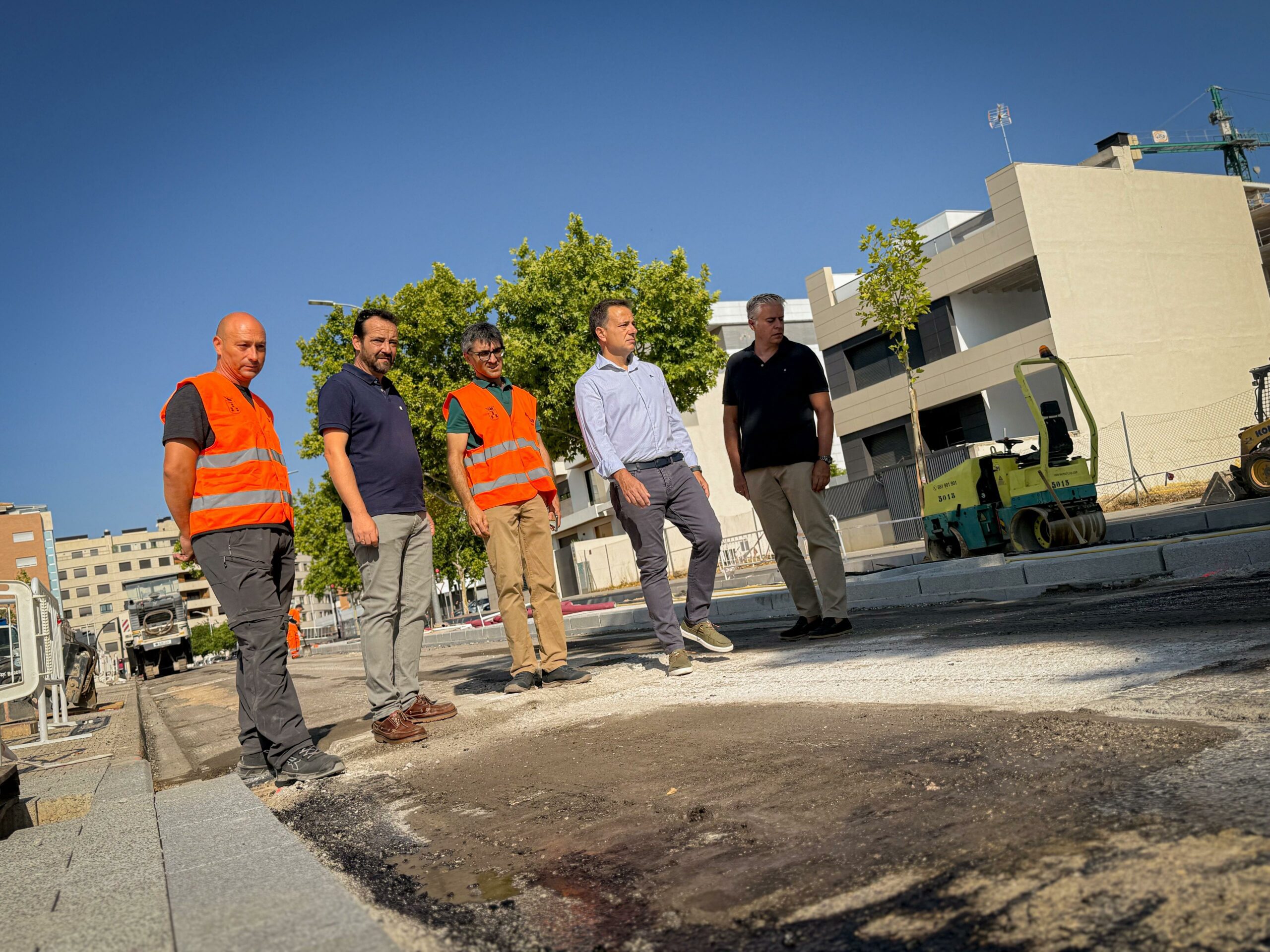 Foto.Visita obras calle Alcalde Virgilio Martínez Gutiérrez (4)