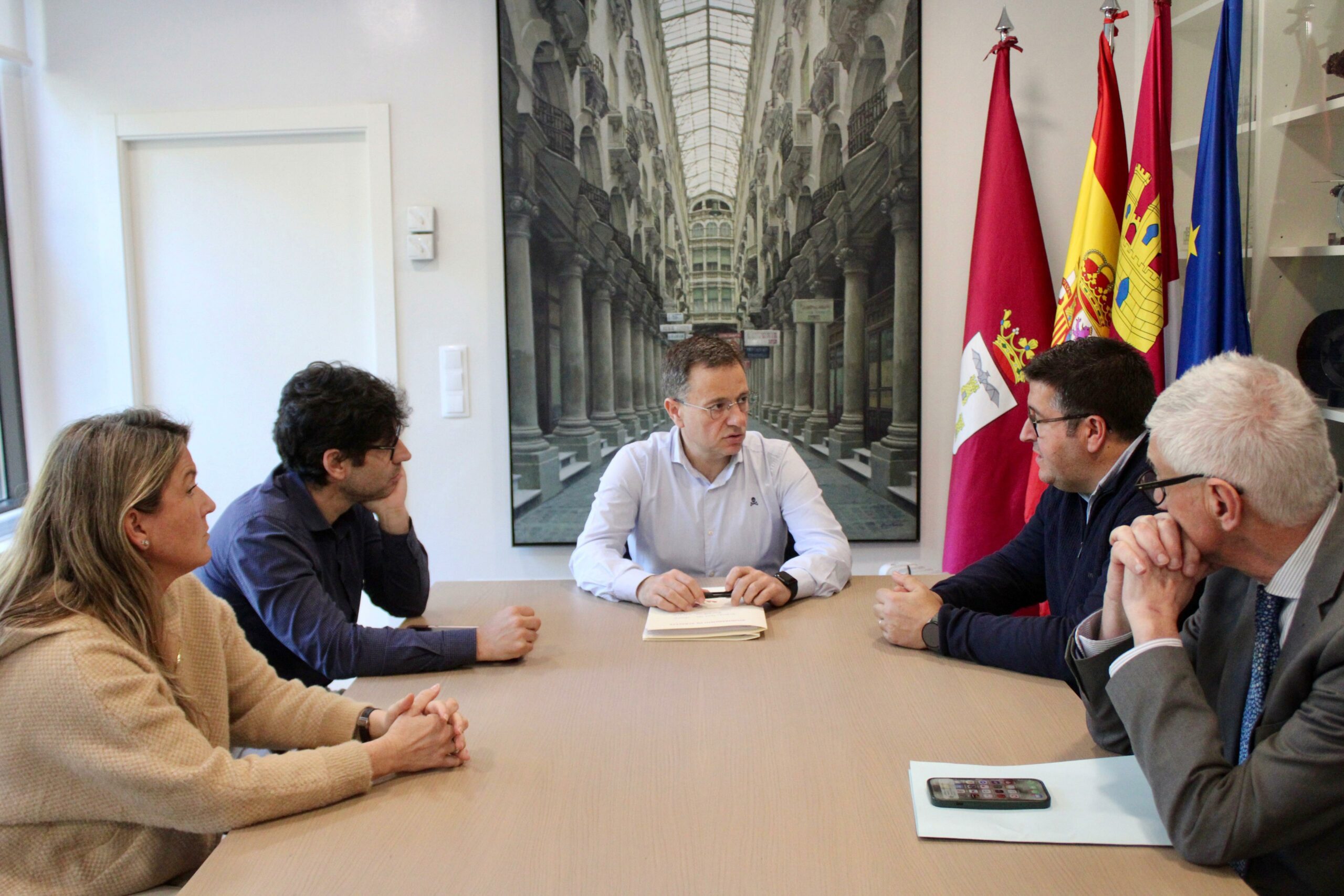 serrano con los sindicatos