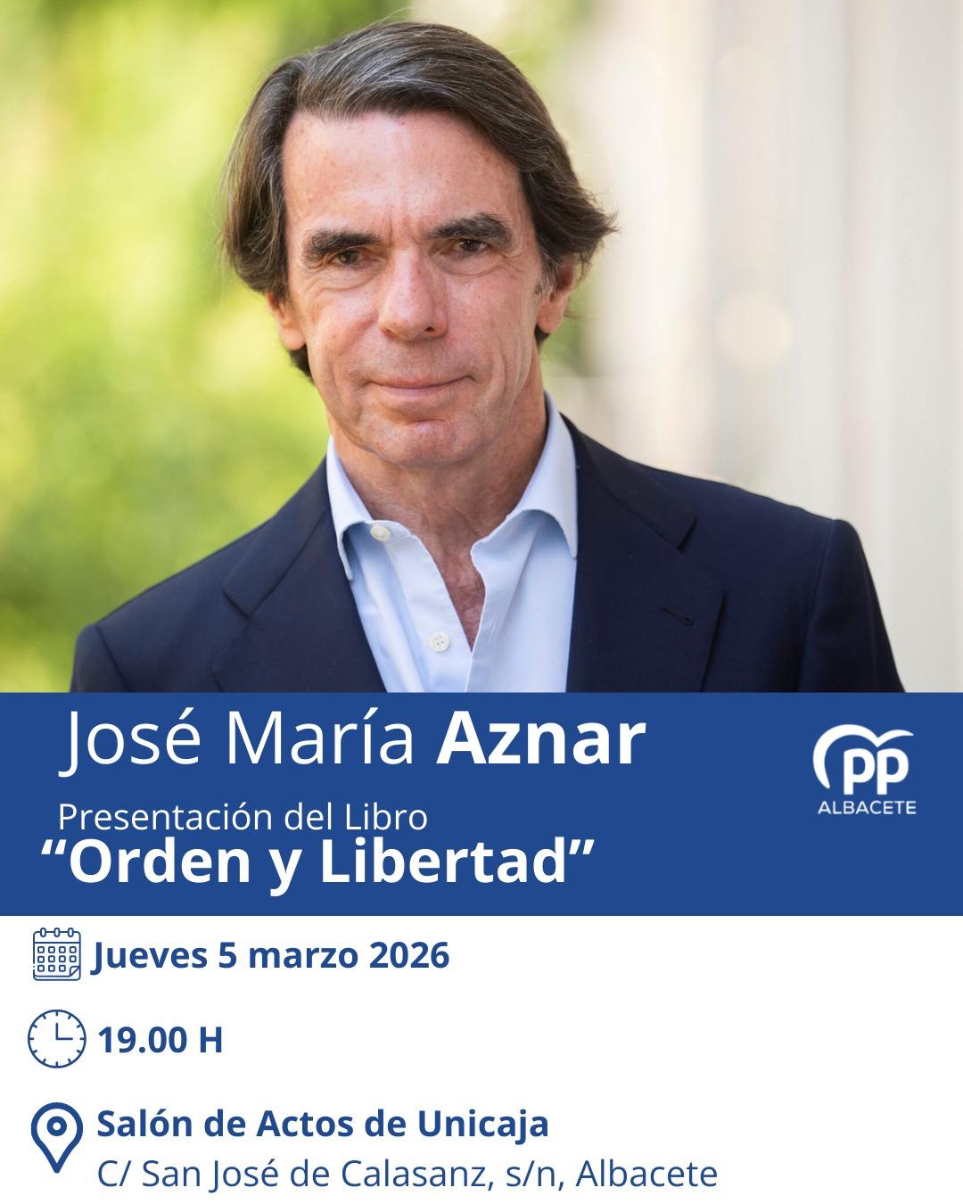 Libro Aznar Albacete 05-03-2026 - 19 h.