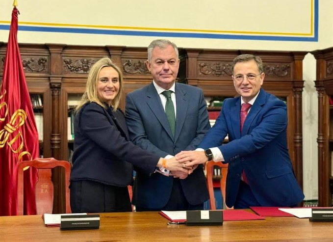 Foto Firma convenio Albacete, Sev ... V e Isabel de Portugal