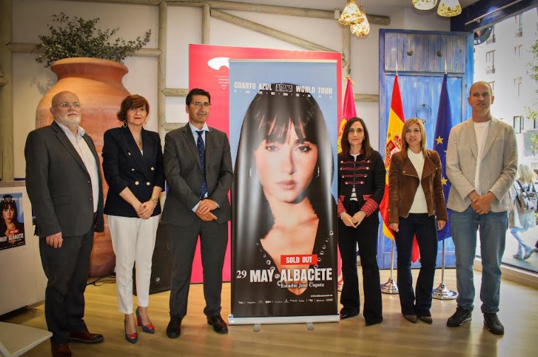 presentacion concierto aitana en madrid