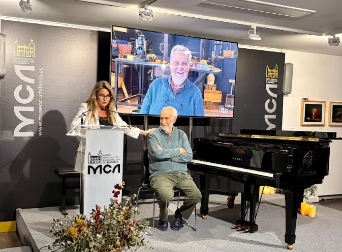 Foto.Homenaje a Amós Núñez