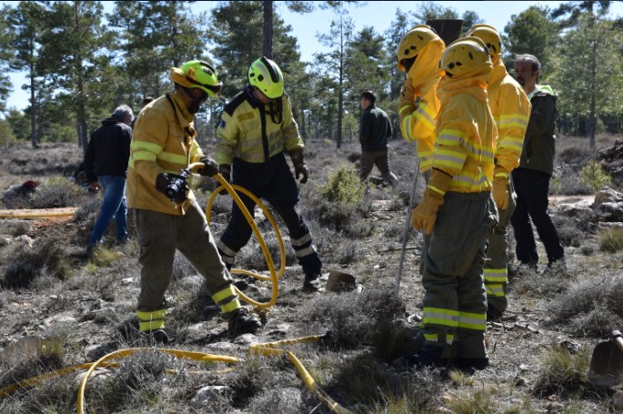 bomberos forestales