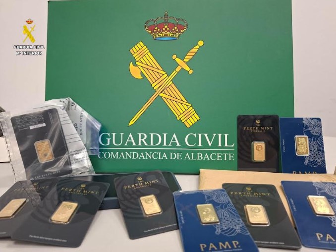 onzas de oro guardia civil