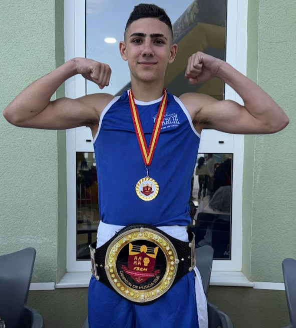 boxeador del Fight Club Albacete, José Antonio Sánchez,