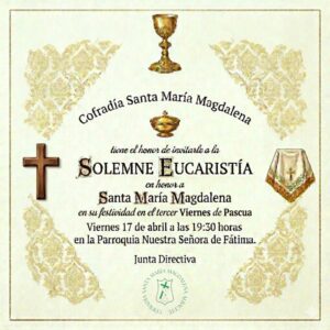 Cartel María MagdalenaCartel María Magdalena