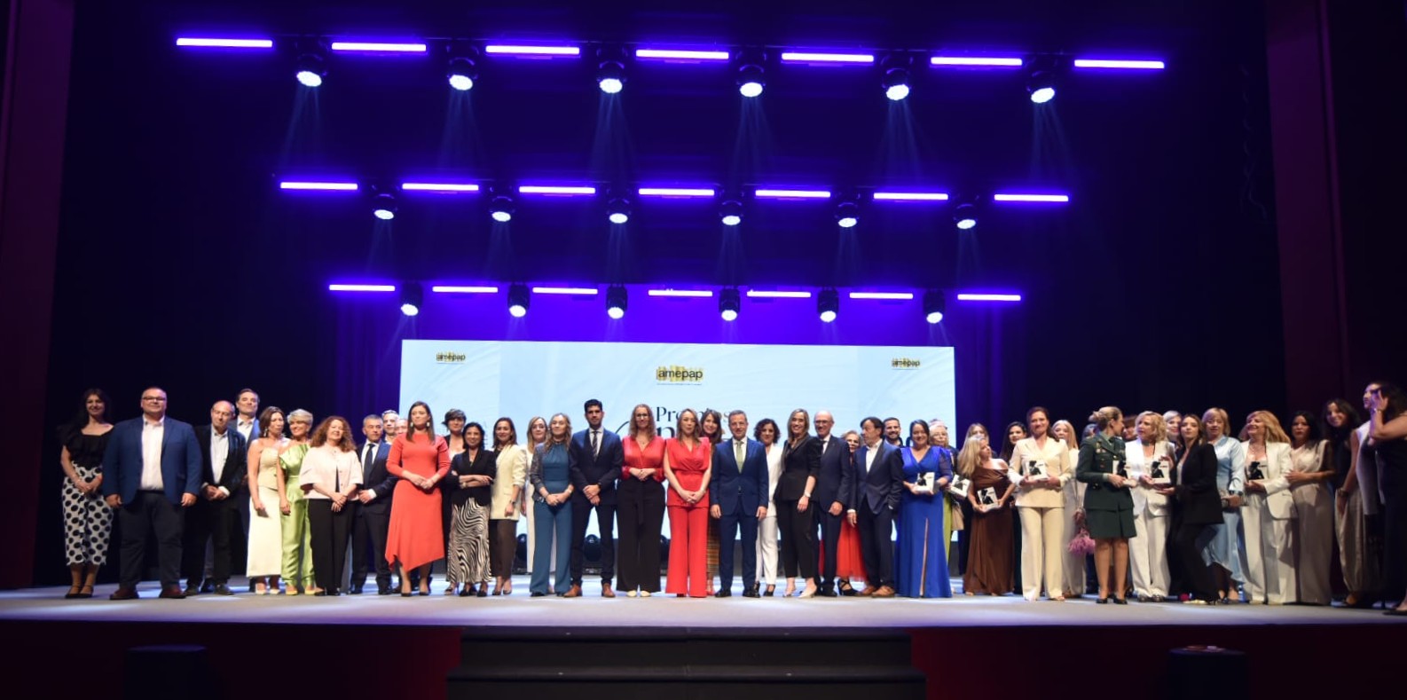 Foto familia XX Premios Amepap