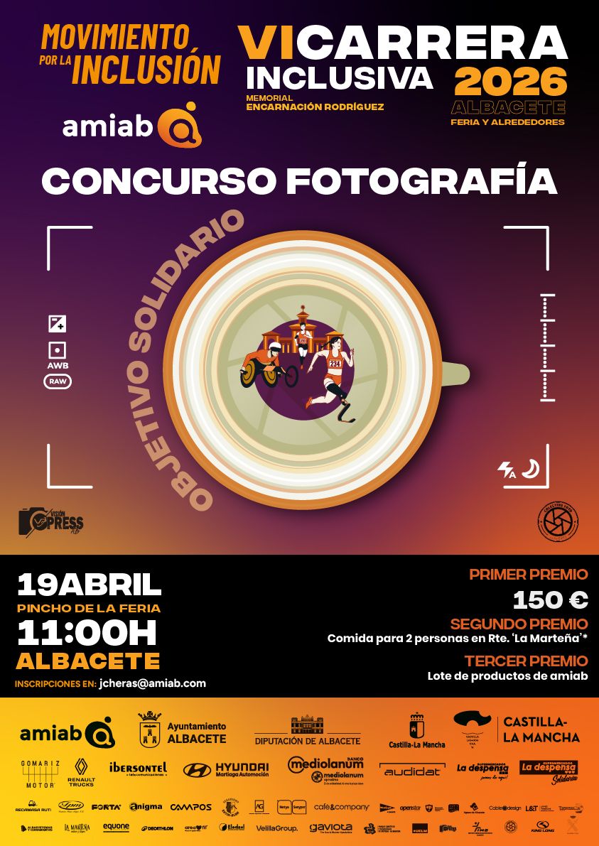 II concurso fotográfico carrera amiab albacete