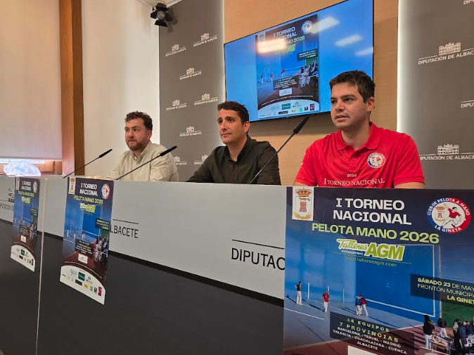 Presentación del I Torneo Nacio ... elota Mano en La Gineta