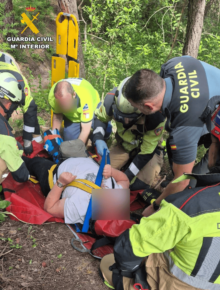 rescate senderista Yeste guardia civil albacete