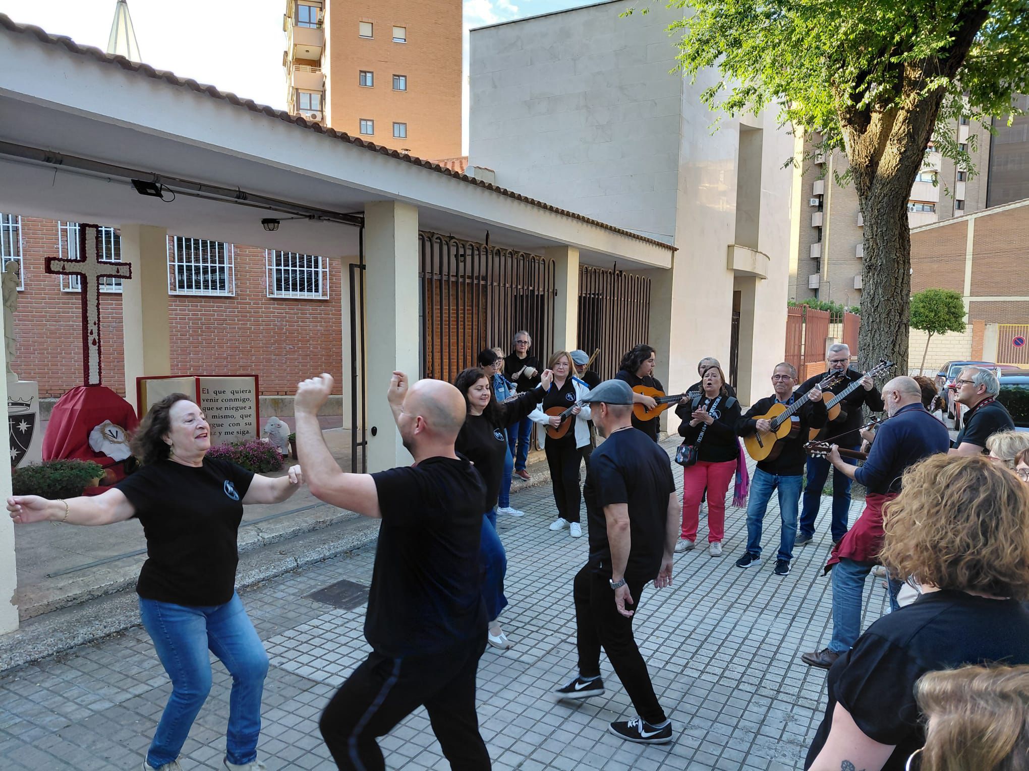 canto mayos al cristo de la sangre en el buen pastor