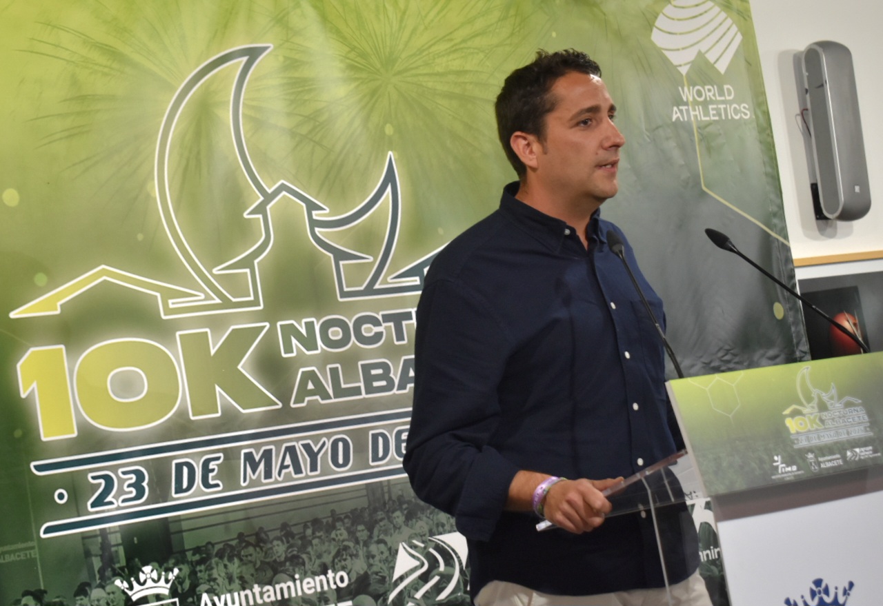Sancha interviene ne la presentación 10K Nocturna Albacete