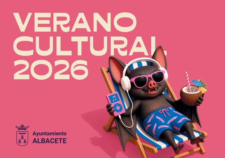 Cartel del Verano Cultural 2026 de Albacete con la programación de verano