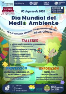CARTEL ACTIVIDADES DÍA DEL MEDIO AMBIENTE 2026