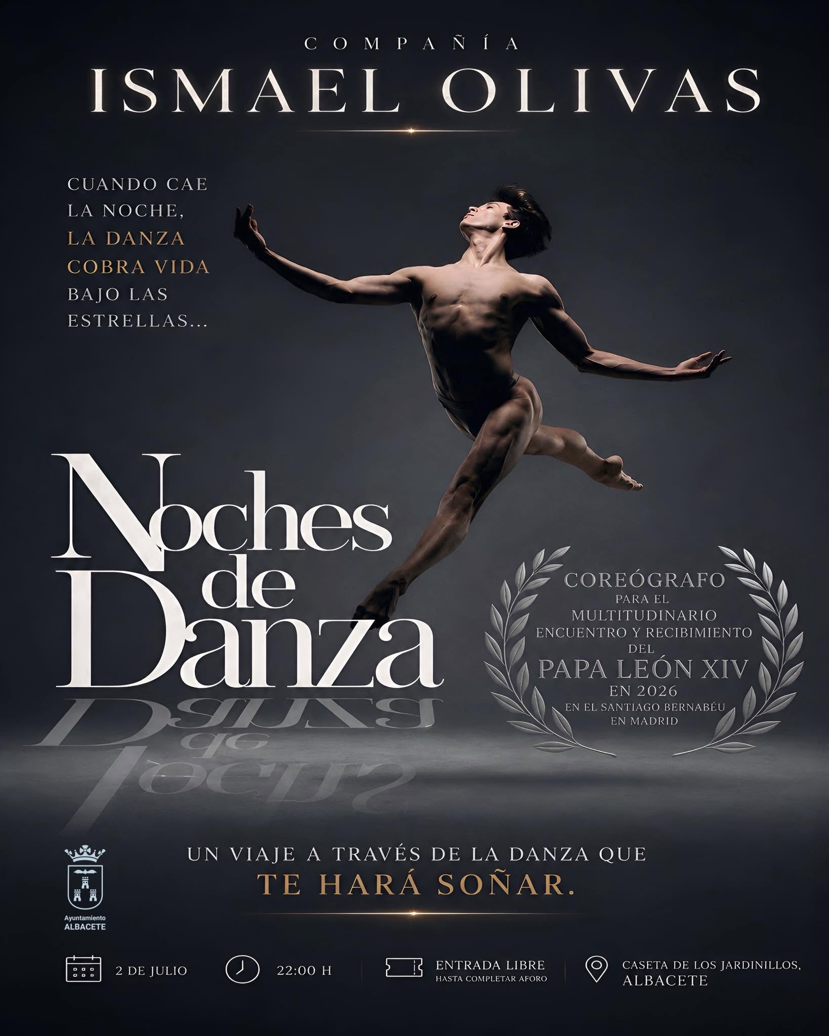 CARTEL NOCHES DE DANZA ISMAEL OLIVAS