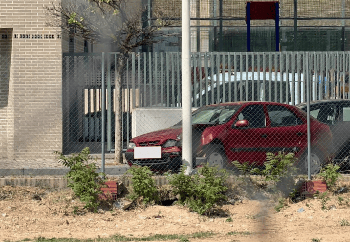 siniestro vial Calle III Centenario Albacete