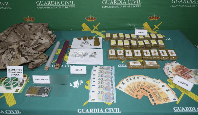 narcopisos Almansa Guardia Civil detenidos