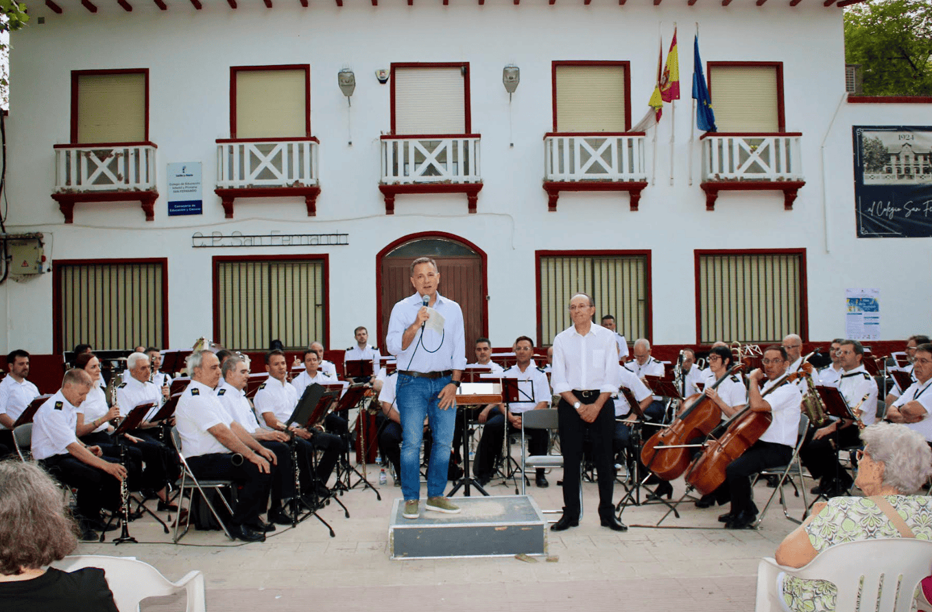 Concierto de la Banda Sinfónica Municipal de Albacete en el Parque Abelardo Sánchez