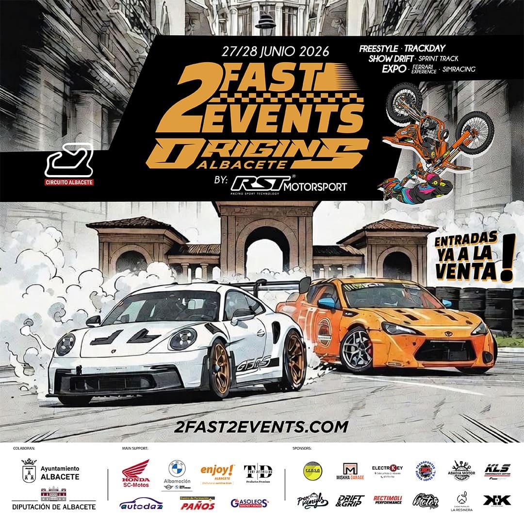 Foto.Presentación 2 Fast 2 Events cartel