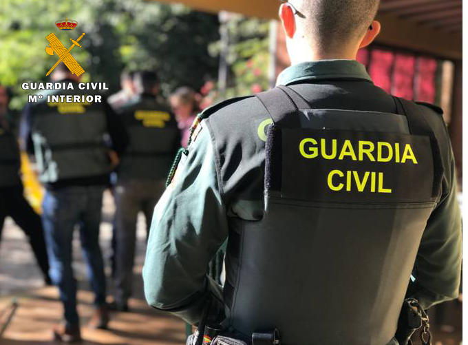 Guardia Civil de Albacete en el operativo de detención en Fuente-Álamo
