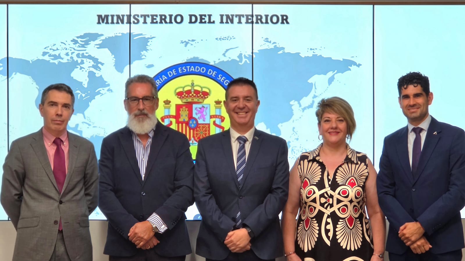 Imagen reunión Aprecu-Dipualba en Secretraía de Estado de Seguridad