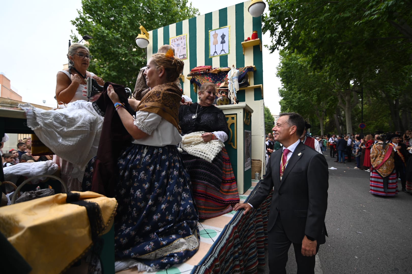 archivo.Cabalgata apertura Feria