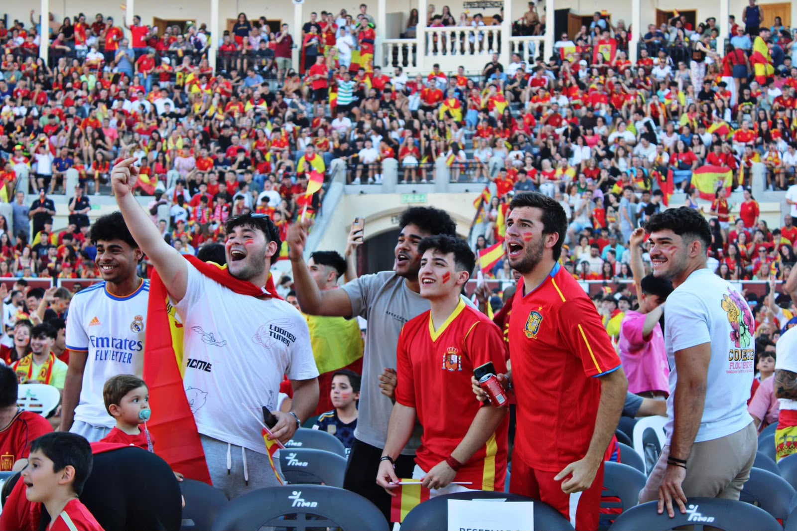 Archivo fútbol en Plaza de Toros