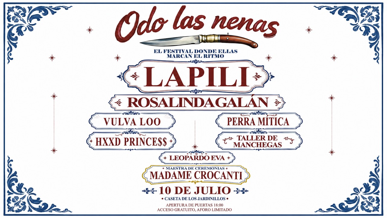 CARTEL I FESTIVAL ODO LAS NENAS