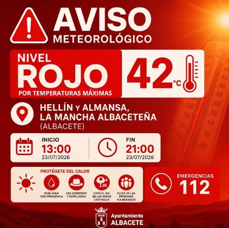 POR TEMPERATURAS MÁXIMAS
