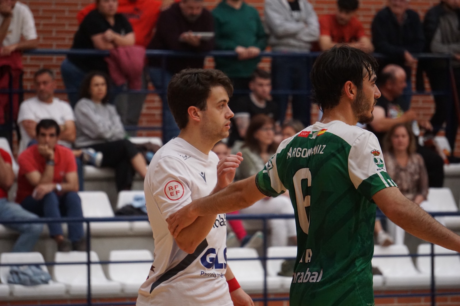 José Ángel Calero se despide del Albacete Fútbol Sala.