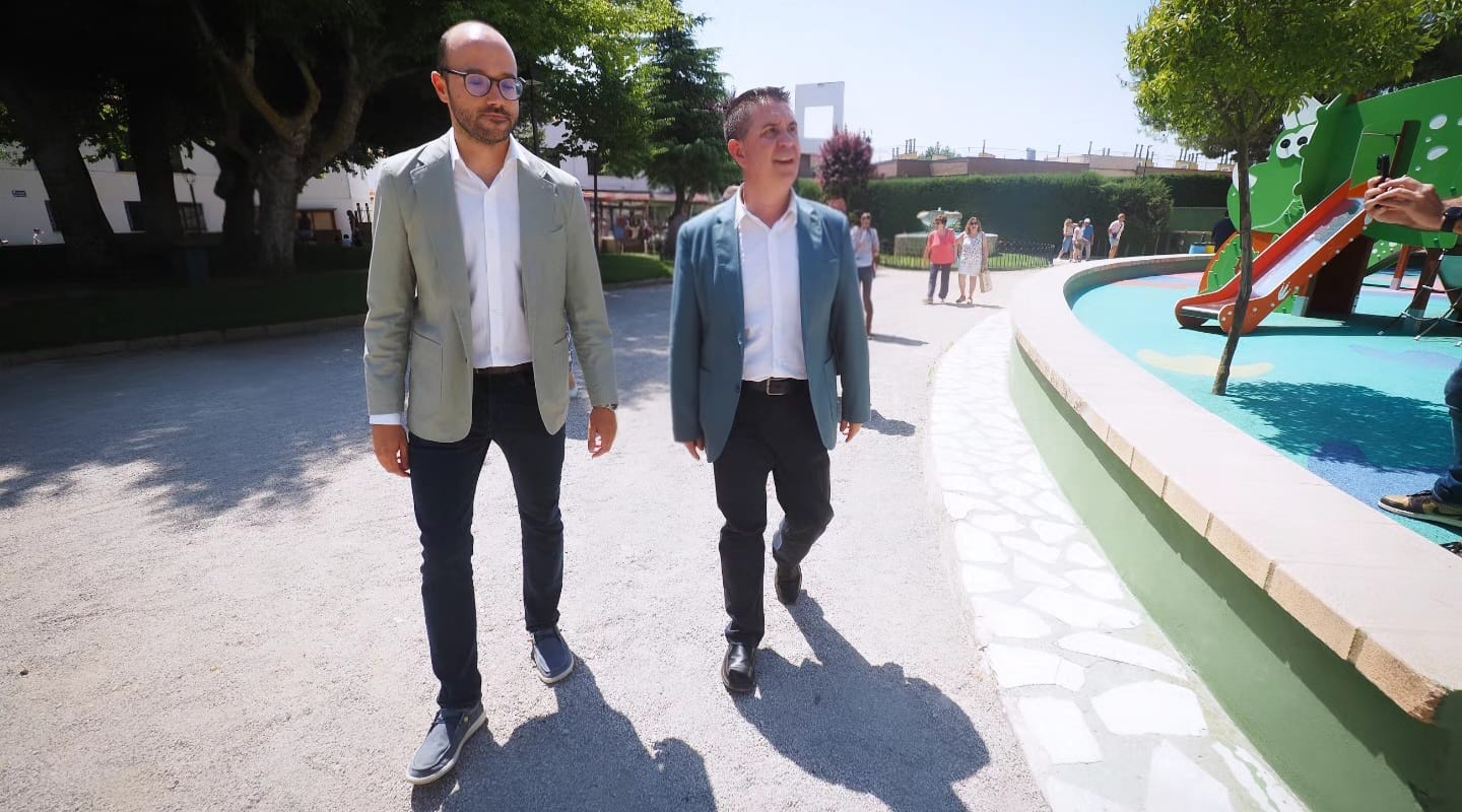 Imagen del presidente y vicepresidente de la Dipualba