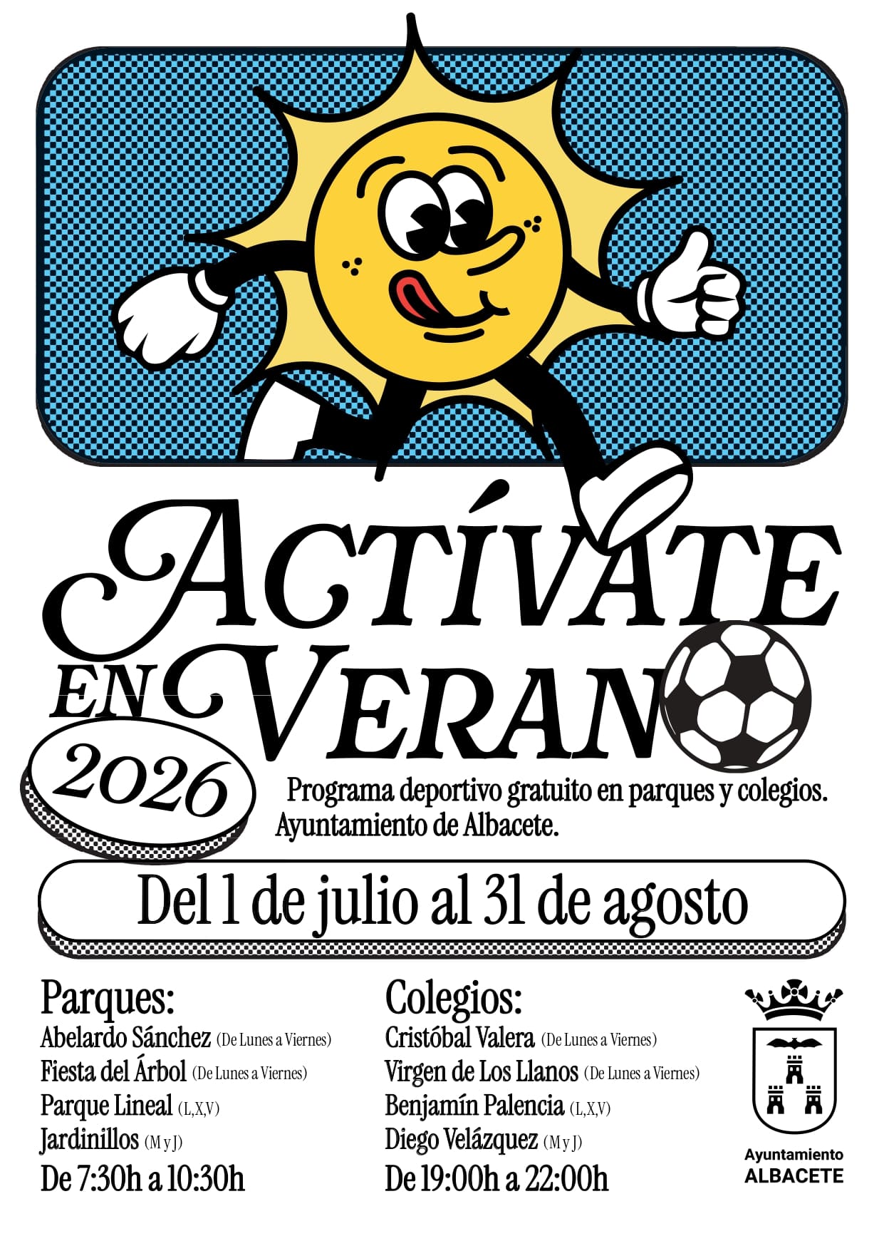 cartel programa activate en verano