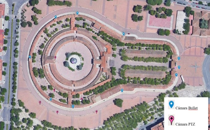 Cámaras videovigilancia Recinto Ferial