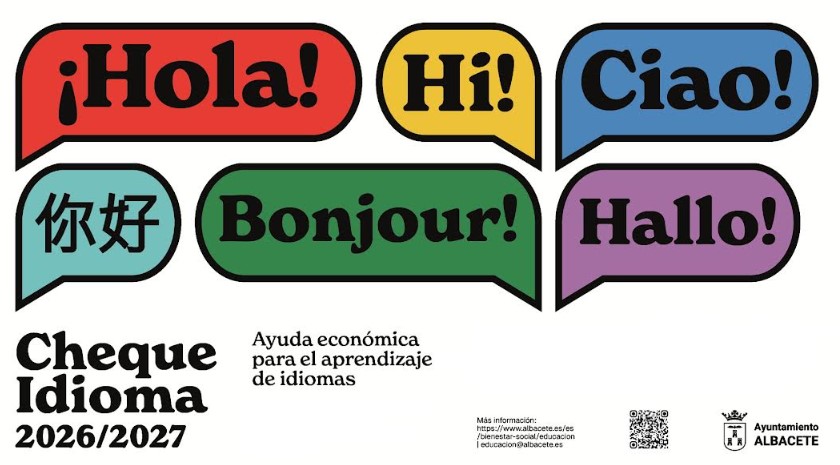 CARTEL CHEQUE IDIOMAS