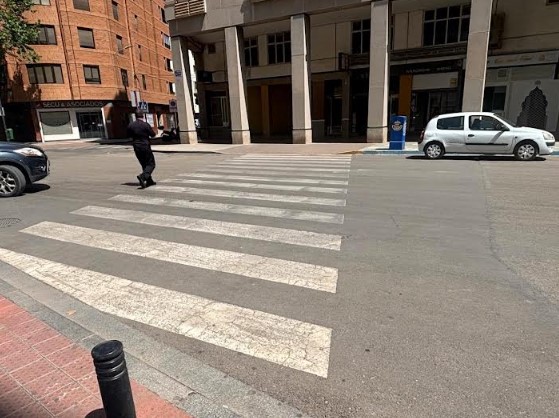 cruce paso de cebra en albacete