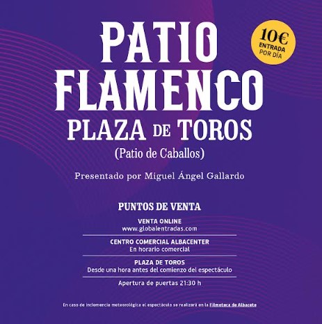 70 Festival de Albacete-2026 cartel patio flamenco