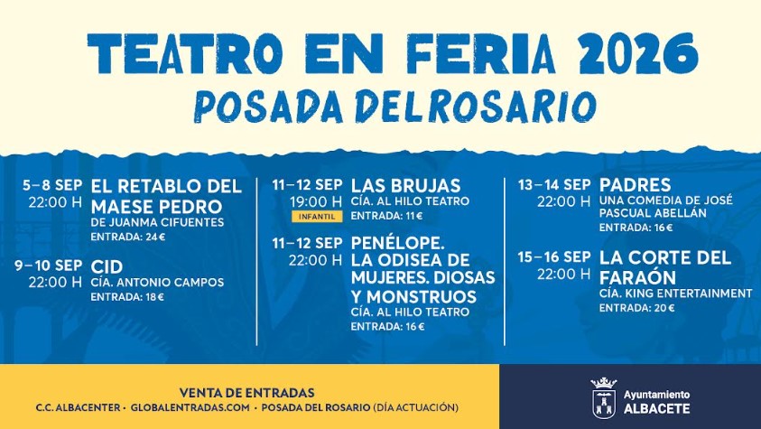 teatro-feria 2026 posada del rosario