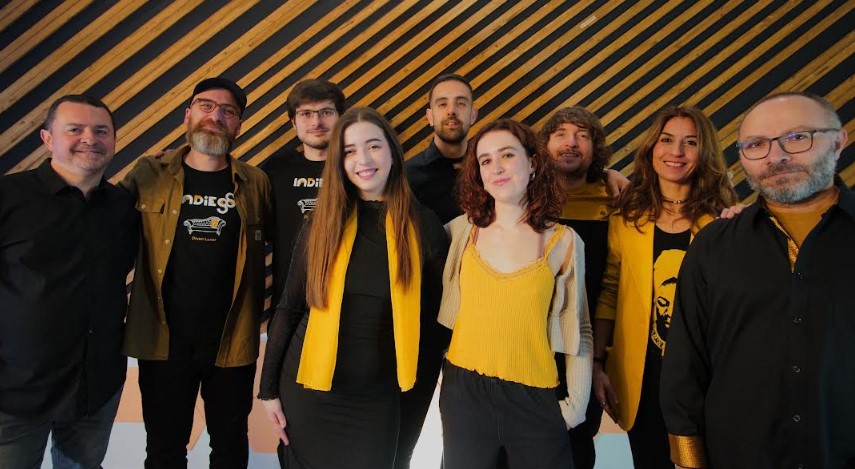 Integrantes del grupo de pop alternativo IndieGo